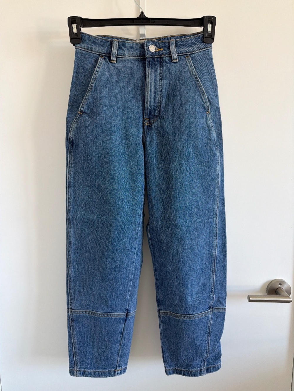 Everlane Blue Denim Barrel Jeans Size 24